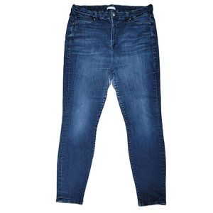 Good American good legs high rise Style-gl8993,Cut 383-a,Color 224, 13.5" rise